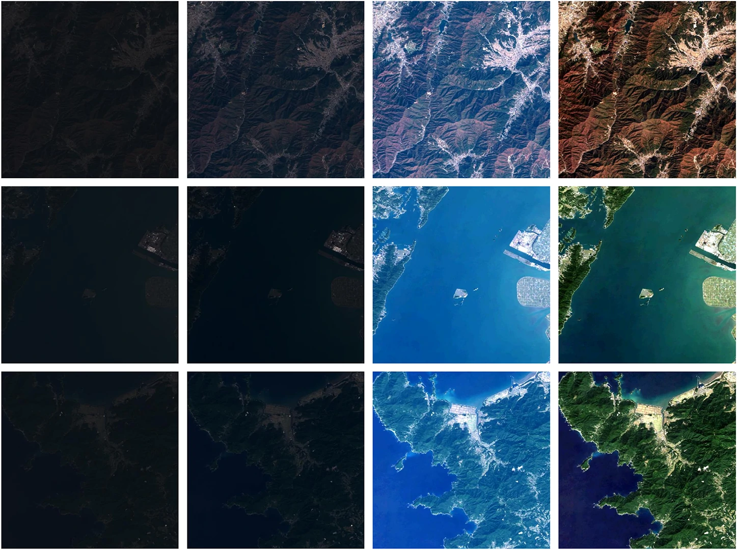 线性拉伸处理效果展示