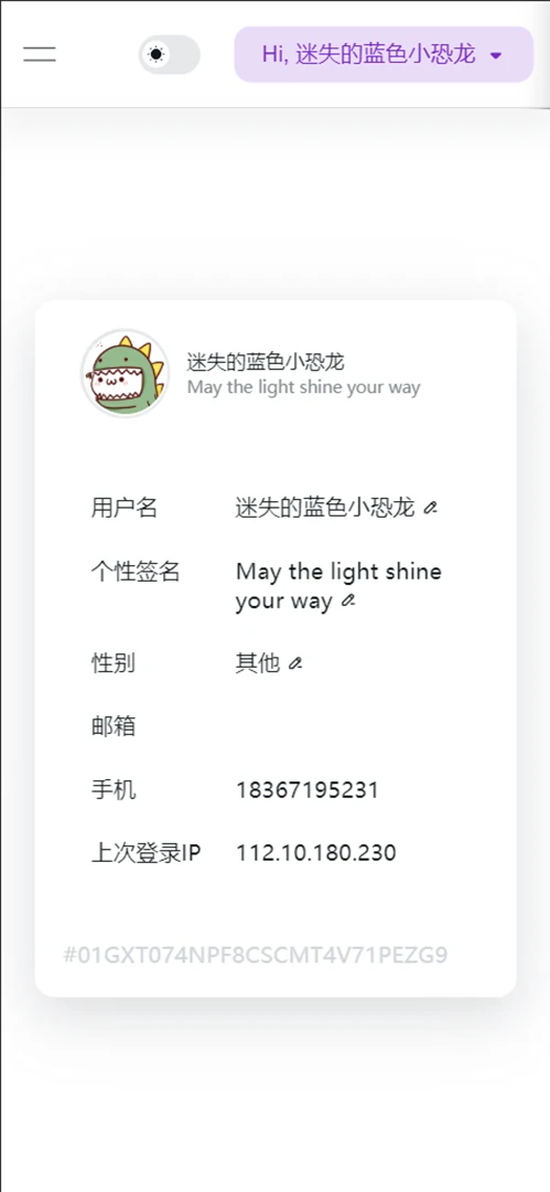 后台管理页面 3